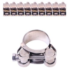 J-TECH 翔穩軍品 304材質 不鏽鋼 SUS 單軟管高壓管束 23~25mm, 10個