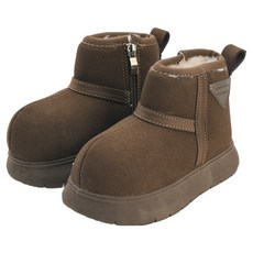 萊比兔 兒童圓頭曼波毛絨內裡靴