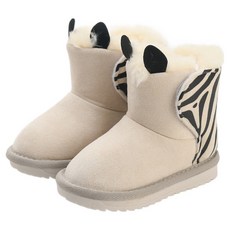 Rabbit Foot 兒童 Rio Animal 毛絨內襯靴