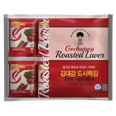 김대감 고추장 도시락김, 4g, 12개