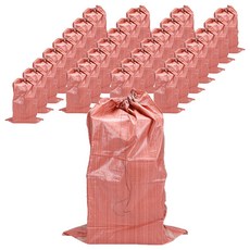 비츠온 BCX 빨간마대 80kg 중형, 적색, 50개