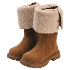 Rabbit Foot 啪扣羊毛刷毛長靴