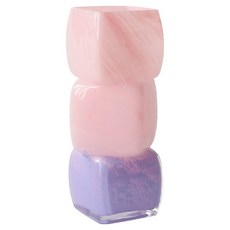漸層奶油紫粉色三層花瓶 BRP1988, 混合色