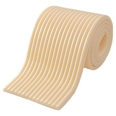 哈皮邁 防撞保護貼 加厚邊角保護套 緩衝海綿, 米色, 1個