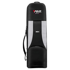 PGM Golf 加厚型高爾夫可折疊航空包/雙層飛機包 PG151, 黑銀色