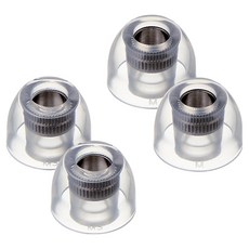 AZLA Mithril 耳塞套 醫療級不鏽鋼芯 高級LSR耳塞套, 單一顏色, 1套, 單一商品