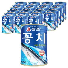 삼포 꽁치 통조림, 400g, 24개