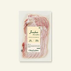 샤르베티에 아질산 나트륨 무첨가 잠봉, 100g, 1개