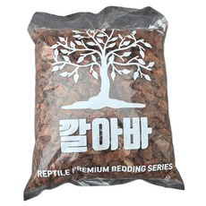 Kkalava 小動物大顆粒樹皮 6L, 棕色, 1個