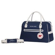 Jack Nicklaus 傑克.尼可勞斯.金熊 女用波士頓包 JNBB-001L, 海軍藍