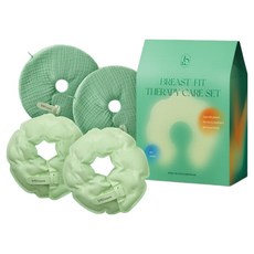 튼튼맘스 가슴핏 마사지 냉온 찜질팩 케어 세트, 1세트, 찜질팩 플러스 2p + 커버 2p