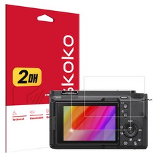Skoko Sony 微單眼 ZV-E1 超高畫質 真實色彩 AR 螢幕保護貼 2片組, 1套, SNC00860001