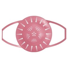 Libo 多用途便利矽膠蒸盤 粉紅色 大號, 1個, 42.5cm