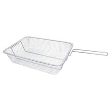 廚房之星 不鏽鋼油炸籃 多用途方形濾網, 1個