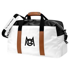 PGM Golf 高爾夫防水手提衣物包 PG150, 白黑色