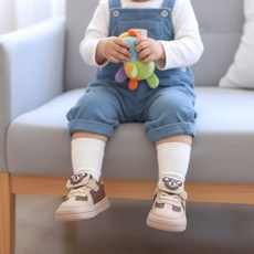 Annie韓系童鞋 童裝 童用品 寶寶小熊學步板鞋 19碼