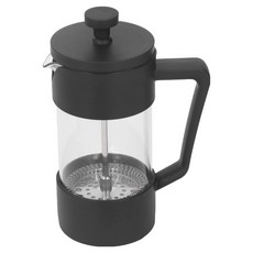 Edish 法式濾壓壺/法壓壺/多功能手沖壺 600ml, 黑色, 1個