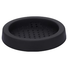 EDISH 壓粉墊/填壓墊/咖啡壓粉墊/咖啡墊 圓形, 黑色, 1個