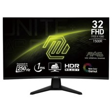 msi 微星 曲面電競顯示器 VA 250Hz 1500R/1ms/HDR Ready, 31.5吋, MAG 32C6X