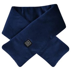 TLYS-J USB溫控智能發熱圍巾, 藏青色, 單一商品