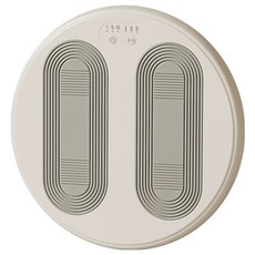 YUNMI 足底按摩USB震動暖腳器, 米灰色, 單一商品