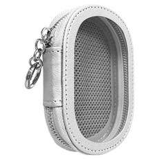 강튼 맥세이프 파우치 지갑 케이스, 실버, 1개