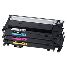 모드팜 삼성 SL-C436 C435 C485 SL-C436W C485FW SL-C486 C486W SL-C486FW 프린터 복합기용 CLT-K403s 호환 토너, 검정 + 파랑 + 빨강 + 노랑, 1개