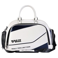 PGM Golf 男款 高爾夫防水衣物包 獨立放鞋 PG159, 白藍色