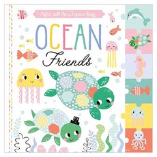 Ocean Friends - Children's Make & Play Jigsaw Book, North Parade Publishing