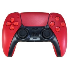 副廠 PS5無線手把 火山紅, 1個, YZC-029