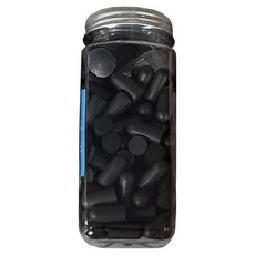 티스 소프트 이어플러그 블랙 FREE, 1개, 100개입