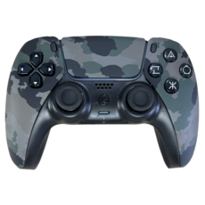 副廠 PS5無線手把 迷彩灰, 1個, YZC-029