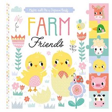 Farm Friends - Children's Make & Play Jigsaw Book, North Parade Publishing