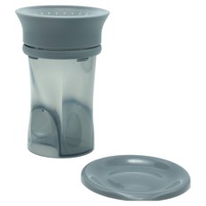 difrax 防漏360度自主學習杯, 岩石灰, 1個, 250ml