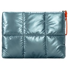 골드로드 샤이니 노트북가방, 피코크블루, 1개