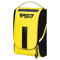 PGM Golf 高爾夫韓版便攜鞋袋 PG153, 黑黃色, 1個