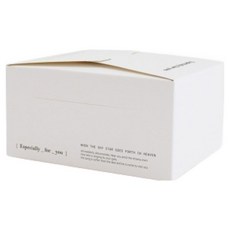 hello moris 訊息盒 M, 白色, 10個