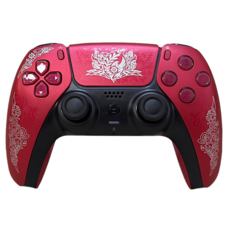 副廠 PS5無線手把 荒野紅, 1個, YZC-029