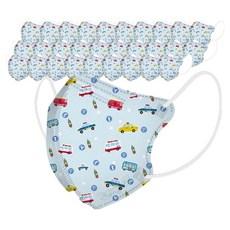 러블리앙즈 씬라이트 새부리형 마스크 유아용 소형 4~8세, 10개입, 5개, W9 빵빵이