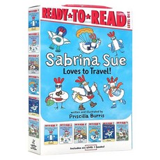 Ready To Read 1단계 : Sabrina Sue Loves to Travel! 리더스 6종 세트, 사이먼스포트라이트