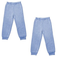 MI MI LEO 保暖刷毛居家長褲2件組