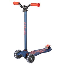 micro scooters Maxi T Deluxe Pro LED, 海軍藍, 1個