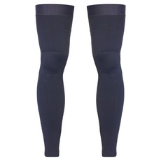 Silence 柔軟保暖換季自行車腿套 2件組, 黑色, 1個