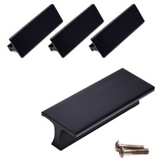 Sonjabisesang Chevrolet 2孔 傢俱把手 P64, 黑色, 4個