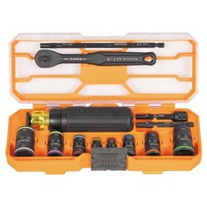 KLEIN TOOLS 衝擊套筒棘輪起子組 65242, 1套