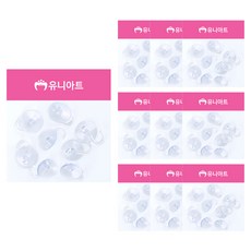 유니아트 1000 고리 큐방 2.5cm, 10개