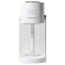 구스페리 초음파 무드등 스윙 미니 가습기, 화이트, MC_MUM-001