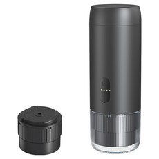 Seekis 小型便攜義式膠囊咖啡機 迷你電動咖啡萃取器 充電式隨身咖啡機, KFJ-2S-S1201C1, 黑色