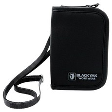 BlackYakWorkWear RFID 全天候安全斜揹包, 黑色