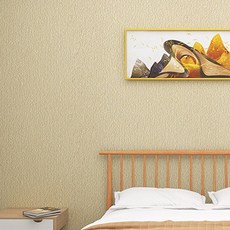 홈마트 쉽게 붙이는 접착식 곰팡이 습기방지 단열 벽지, 린넨 베이지